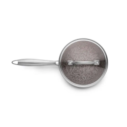 Panela de Indução Antiaderente Granito Stoneflon MTA 24cm