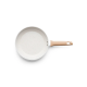 Frigideira de Indução Cerâmica Carmela Vanilla 1,7L MTA Ceramic Flon 24cm 