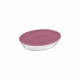 Assadeira de Vidro Oval 2,4L Marinex com Tampa Assadeira de Vidro Oval 2,4L Marinex com Tampa