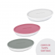 Assadeira de Vidro Oval 2,4L Marinex com Tampa Assadeira de Vidro Oval 2,4L Marinex com Tampa