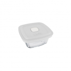 Tigela de Vidro com Tampa 1L Marinex Facilita VAP