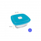 Tigela de Vidro com Tampa 1L Marinex Facilita VAP Tigela de Vidro com Tampa 1L Marinex Facilita VAP
