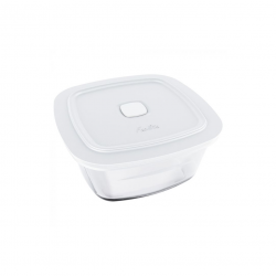 Tigela de Vidro com Tampa 2L Marinex Facilita VAP