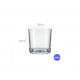 Copo de Vidro 265mL Nadir Whisky Bar Copo de Vidro 265mL Nadir Whisky Bar