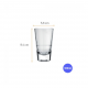 Copo de Vidro Dose 100mL Nadir Caninha Copo de Vidro Dose 100mL Nadir Caninha