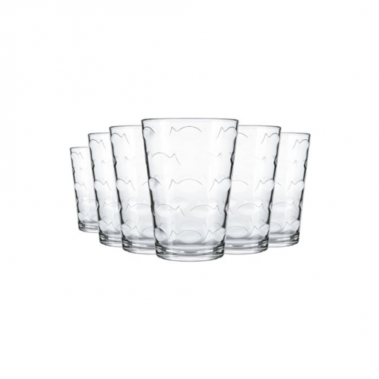 Jogo de Copo de Vidro 265mL Nadir Laguna com 6 peças Jogo de Copo de Vidro 265mL Nadir Laguna com 6 peças