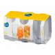 Jogo de Copo de Vidro 410mL Nadir Lights com 6 peças Jogo de Copo de Vidro 410mL Nadir Lights com 6 peças