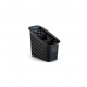 Organizador Multiuso Nitron Rattan Preto Organizador Multiuso Nitron Rattan Preto