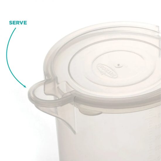 Jarra Medidora Nitron 850mL com Tampa Jarra Medidora Nitron 850mL com Tampa