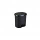 Lixeira com Pedal 6L Nitron Rattan Preta Lixeira com Pedal 6L Nitron Rattan Preta