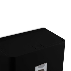 Dispenser Papel Interfolha Nobre Ruzalem Street Preto Dispenser Papel Interfolha Nobre Ruzalem Street Preto