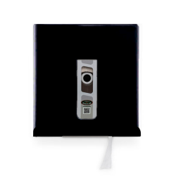 Dispenser para Papel Higiênico Rolão 300m Nobre Ruzalem Street Preto Dispenser para Papel Higiênico Rolão 300m Nobre Ruzalem Street Preto