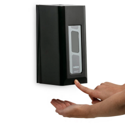 Dispenser Saboneteira com Reservatório Nobre Ruzalem Street Preta Dispenser Saboneteira com Reservatório Nobre Ruzalem Street Preta