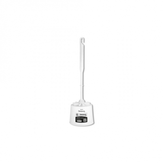 Escova Sanitária com Suporte Original Line Branco Escova Sanitária com Suporte Original Line Branco