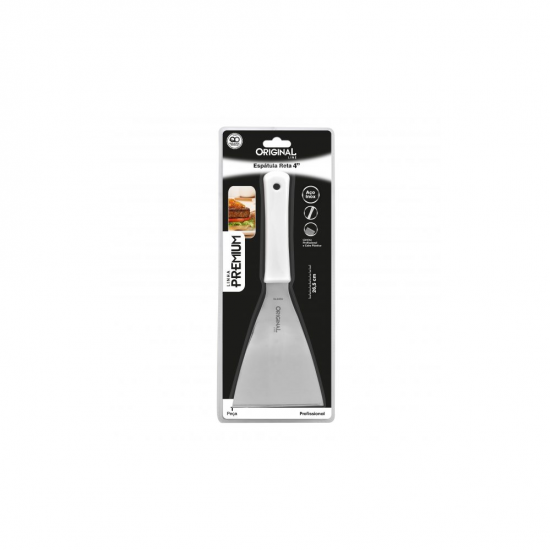 Espátula de Inox Reta 4" Original Line Espátula de Inox Reta 4" Original Line