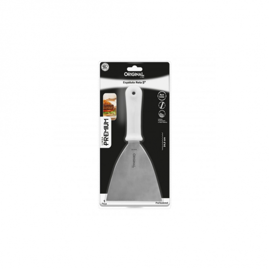 Espátula de Inox Reta 5" Original Line Espátula de Inox Reta 5" Original Line