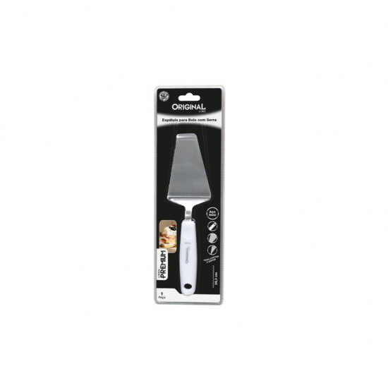 Pá de Inox para Bolo com Serra Original Line Pá de Inox para Bolo com Serra Original Line
