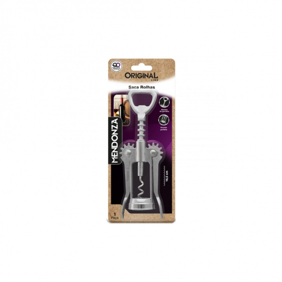 Saca Rolhas Inox Original Line Mendonza Saca Rolhas Inox Original Line Mendonza