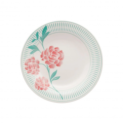 Prato de Louça Fundo 21,5cm Biona Bloom Prato de Louça Fundo 21,5cm Biona Bloom