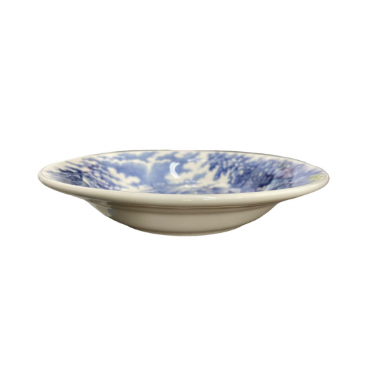 Prato de Louça Fundo 21,5cm Biona Cena Inglesa Prato de Louça Fundo 21,5cm Biona Cena Inglesa