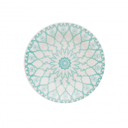Prato de Louça Fundo 21,5cm Biona Mandala Prato de Louça Fundo 21,5cm Biona Mandala