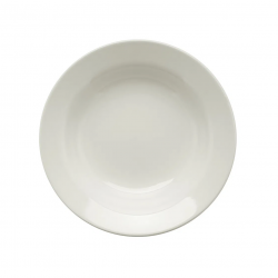 Prato de Louça Fundo 22cm Biona Branco Prato de Louça Fundo 22cm Biona Branco