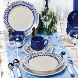 Prato de Louça Fundo 21,5cm Biona Grécia Prato de Louça Fundo 21,5cm Biona Grécia