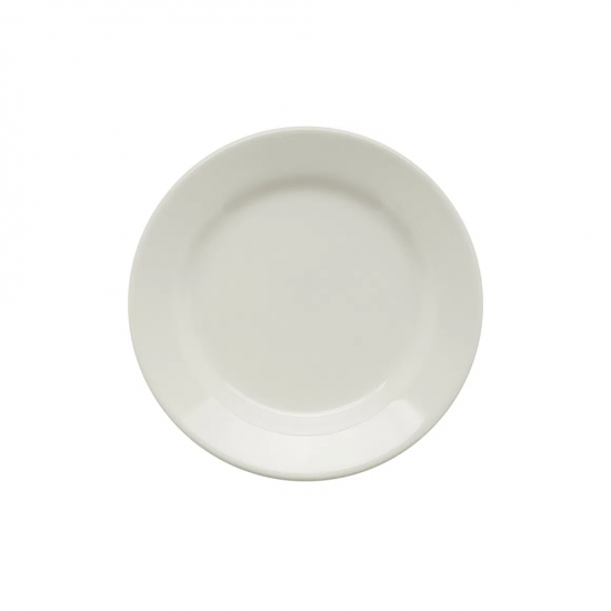 Prato de Louça para Sobremesa 18cm Biona Branco Prato de Louça para Sobremesa 18cm Biona Branco