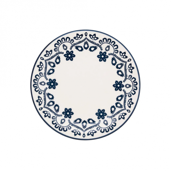 Prato de Louça para Sobremesa 20cm Oxford Floreal Energy Prato de Louça para Sobremesa 20cm Oxford Floreal Energy