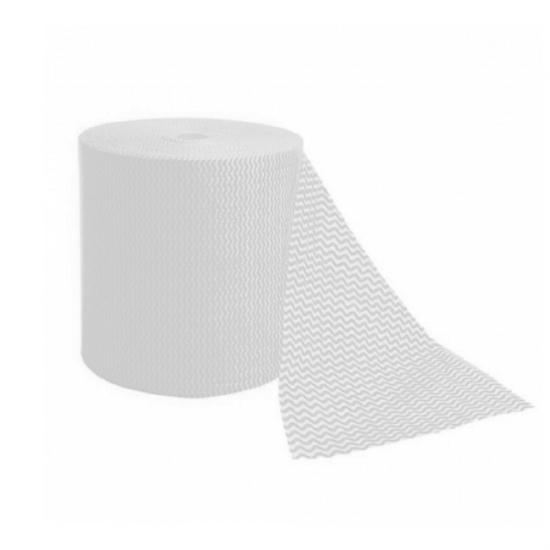 Pano Tipo Perfex Multiuso Branco Life Clean com 600 panos 28x50cm