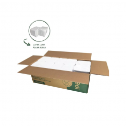 Papel Higiênico Interfolhado Ipel Folha Dupla com 8000 folhas