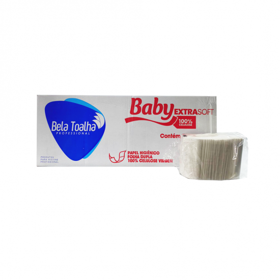 Papel Higiênico Interfolhado Baby Folha Dupla com 8000 folhas