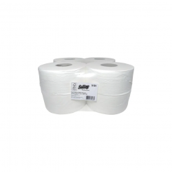 Papel Higiênico Rolão Sulleg 100% Celulose Folha Dupla com 8 rolos de 250m