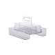 Cesto Organizador Paramount Duplo com Alça 24x24cm Cesto Organizador Paramount Duplo com Alça 24x24cm