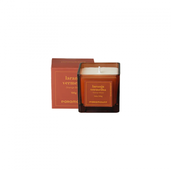 Vela Aromática Laranja Vermelha 100g Paramount Vela Aromática Laranja Vermelha 100g Paramount