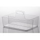 Cesto Organizador Paramount com Alça 33x22x18cm Cesto Organizador Paramount com Alça 33x22x18cm