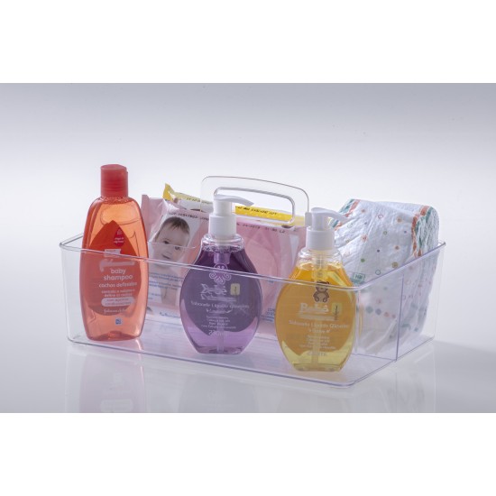 Cesto Organizador Paramount com Alça 33x22x18cm Cesto Organizador Paramount com Alça 33x22x18cm