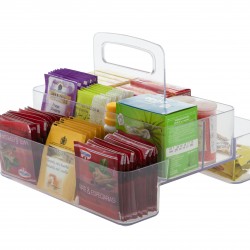 Cesto Organizador Paramount Duplo com Alça 24x24cm