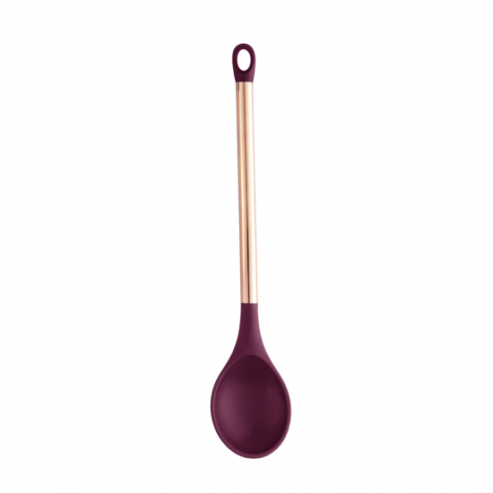 Colher para Servir Silicone Paramount com Cabo Rose Colher para Servir Silicone Paramount com Cabo Rose