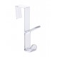 Gancho de Porta Duplo Paramount Pratic Fix Cristal Gancho de Porta Duplo Paramount Pratic Fix Cristal