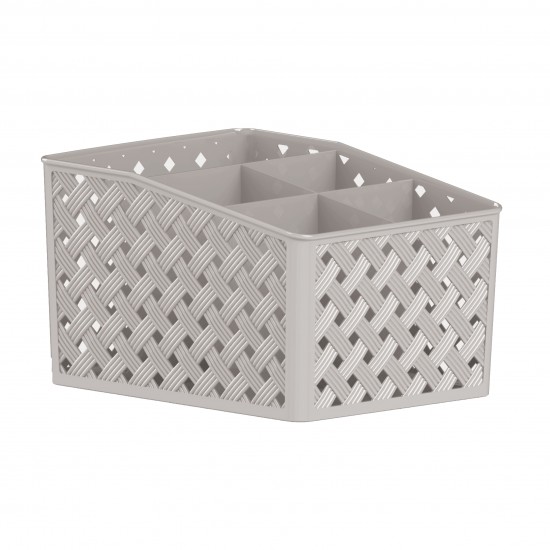 Organizador Multiuso com 5 Divisórias Paramount Rattan Organizador Multiuso com 5 Divisórias Paramount Rattan