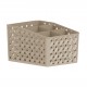 Organizador Multiuso com 5 Divisórias Paramount Rattan Creme Organizador Multiuso com 5 Divisórias Paramount Rattan Creme