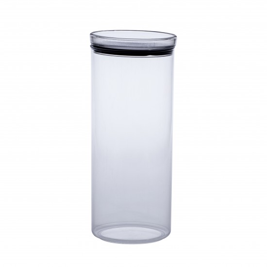 Pote Hermético Redondo de Acrílico 2200mL Paramount Lumini Pote Hermético Redondo de Acrílico 2200mL Paramount Lumini