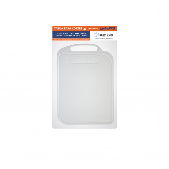 Tábua de Corte Plástica Paramount 31x21,7cm Tábua de Corte Plástica Paramount 31x21,7cm