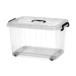 Caixa Organizadora Plasnew com Rodízio 54,5L 