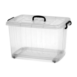 Caixa Organizadora Plasnew com Rodízio 77L 