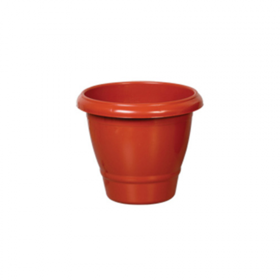 Vaso Plástico Redondo Plasnew Cerâmico 14,5L Vaso Plástico Redondo Plasnew Cerâmico 14,5L