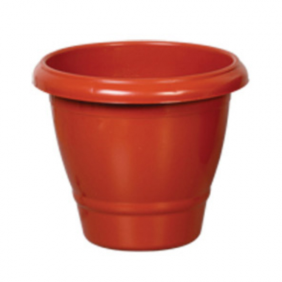 Vaso Plástico Redondo Plasnew Cerâmico 44L Vaso Plástico Redondo Plasnew Cerâmico 44L