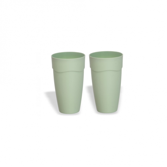 Copo Plástico 470mL Santana com 2 peças Copo Plástico 470mL Santana com 2 peças