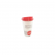 Copo Plástico 500mL Plasútil Coca-Cola com Tampa Bico Copo Plástico 500mL Plasútil Coca-Cola com Tampa Bico